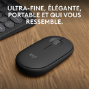 Logitech Pebble 2 M350s Graphite Casablanca