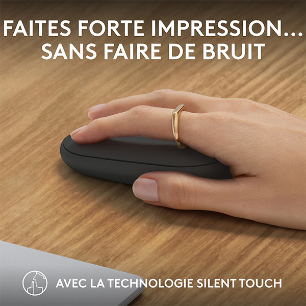 Logitech Pebble 2 M350s Graphite Casa
