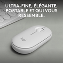 Logitech Pebble 2 M350s (blanc) Maroc Prix