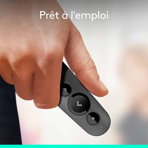 Logitech R500s Laser Presentation Remote (Graphite) Casablanca