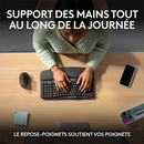 Logitech Wave Keys (Noir) Maroc