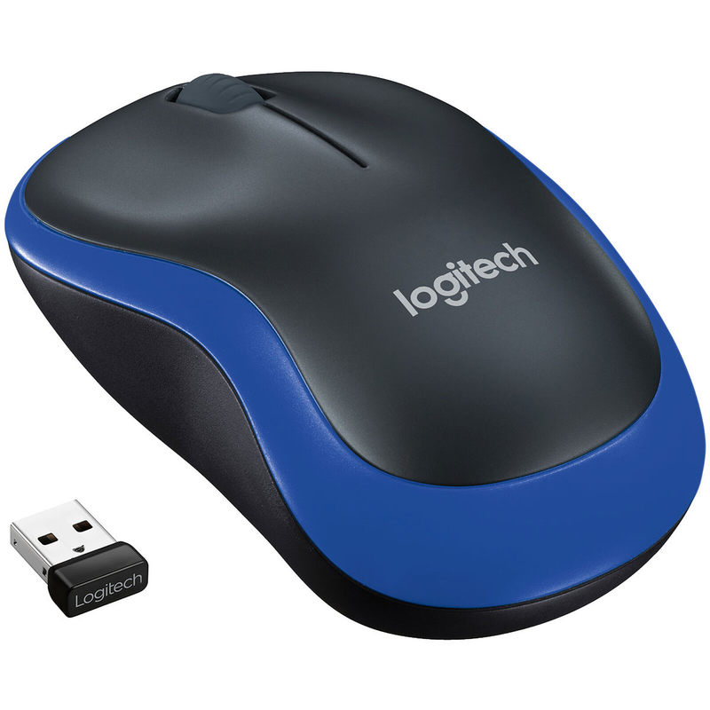 Logitech Wireless Mouse M185 (Blue) Prix Maroc