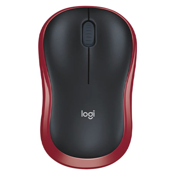 Logitech Wireless Mouse M185 (Red) Prix Maroc