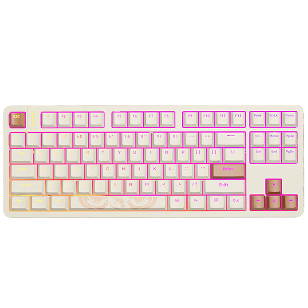 M4G GOLDEN LION GM87 TKL RGB Prix Maroc