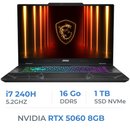 MSI CYBORG 15 B2RWEKG-096XMA Intel Core 7 240H/16GB DDR5/1TB SSD/RTX 5060 8GB/15.6" 144Hz/FreeDOS Prix Maroc