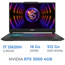MSI Cyborg 15 A13UC-2230XMA i7-13620H/16GB DDR5/512GB SSD/RTX 3050 4GB/15.6" 144Hz/FreeDos Prix Maroc