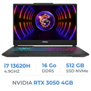 MSI Cyborg 15 A13UC-2483FRNN i7-13620H/16GB DDR5/512GB SSD/RTX 3050 4GB/15.6" FHD 144Hz/Win11 Prix Maroc