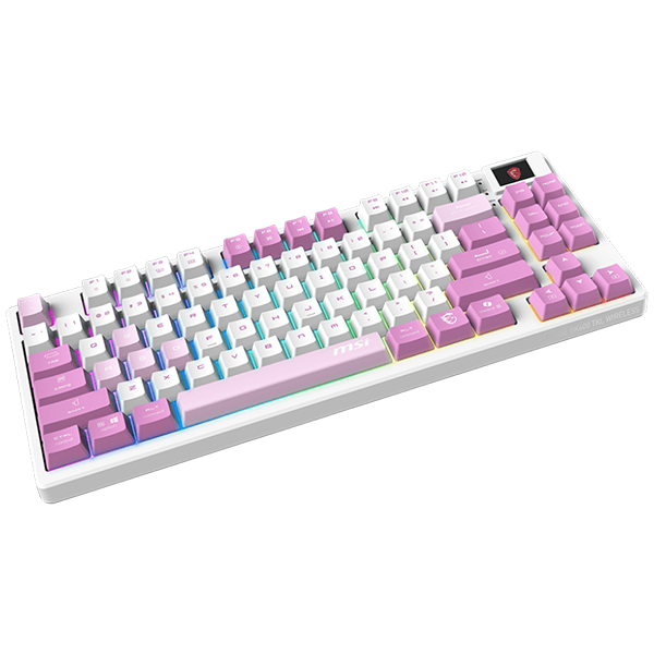 MSI FORGE GK600 TKL Wireless Violet FR Casablanca