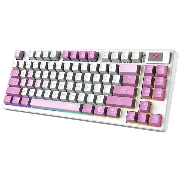 MSI FORGE GK600 TKL Wireless Violet FR Casa