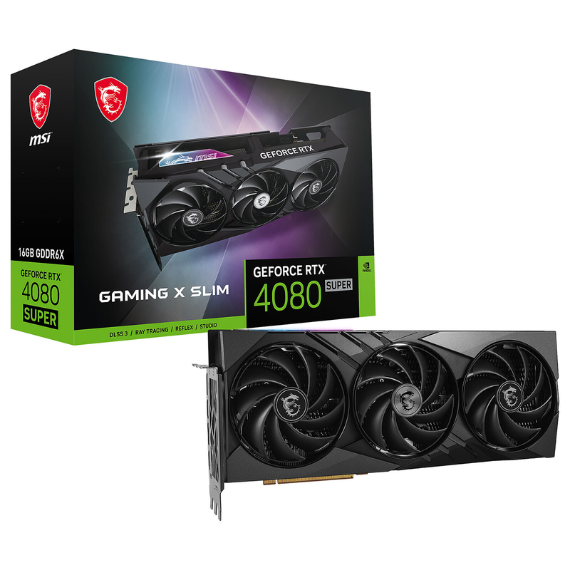 MSI GeForce RTX 4080 SUPER GAMING X SLIM 16GB GDDR6X Prix Maroc