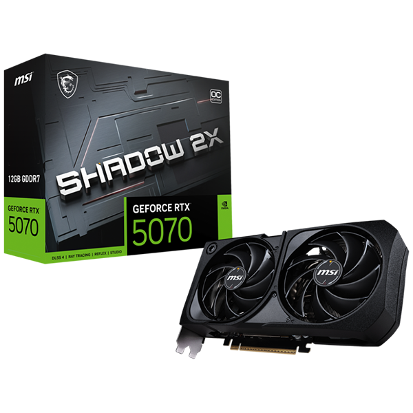 MSI GeForce RTX 5070 12G SHADOW 2X OC BULK Casa