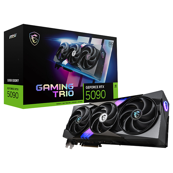 MSI GeForce RTX 5090 GAMING TRIO OC 32GB GDDR7 Casa