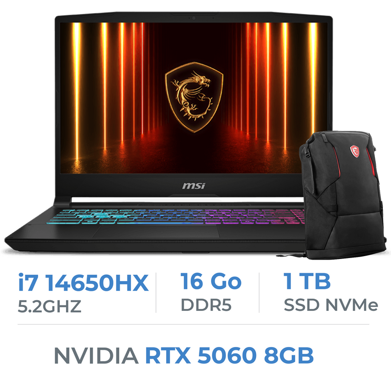 MSI Katana 15 HX-B14 WFK-451MA Maroc