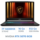 MSI Katana 15 HX B14WGK-006FR i7 14650HX/16Go/512 Go SSD/RTX5070 8GB/15.6" 144Hz FHD Prix Maroc