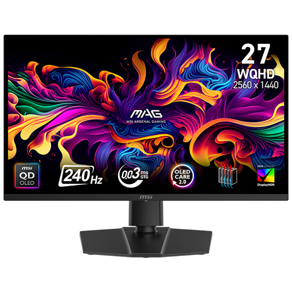 MSI MAG 271QP QD-OLED X24 26.5" 240Hz 0.03ms 2K Prix Maroc