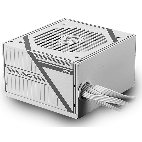 MSI MAG A650BNL 80PLUS Bronze 650W Blanc Maroc