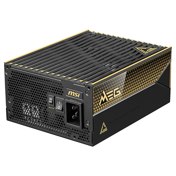 MSI MEG Ai1600T 80 Plus Titanium PCIE5 1600W Casablanca