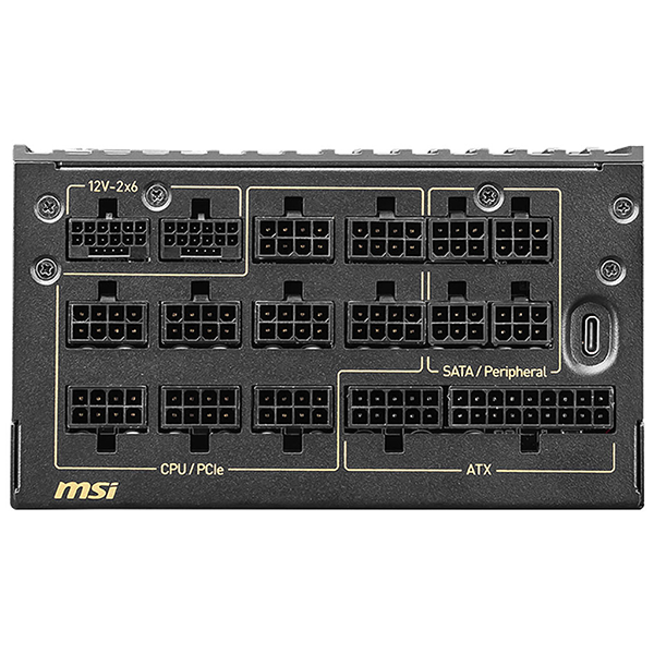 MSI MEG Ai1600T 80 Plus Titanium PCIE5 1600W Maroc