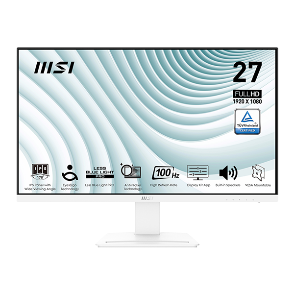 MSI MP273AW PRO 27" IPS (White) Prix Maroc