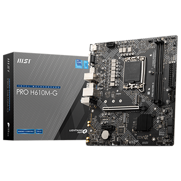 MSI PRO H610M-G DDR5 Maroc