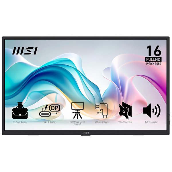 MSI PRO MP165 E6 15,6" 60Hz 4ms IPS FHD Prix Maroc