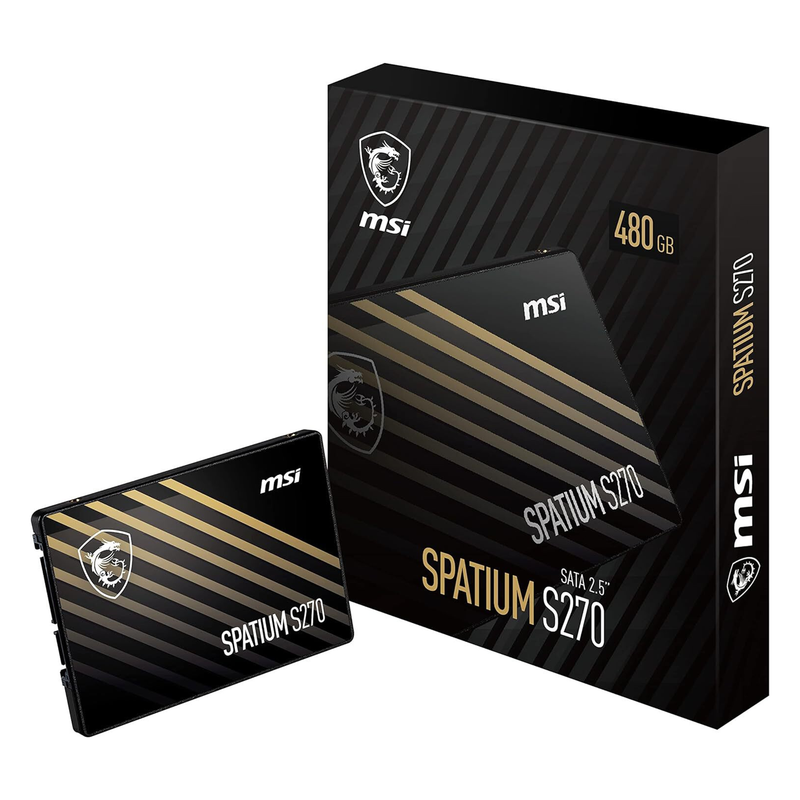 MSI SSD SPATIUM S270 480GB Prix Maroc