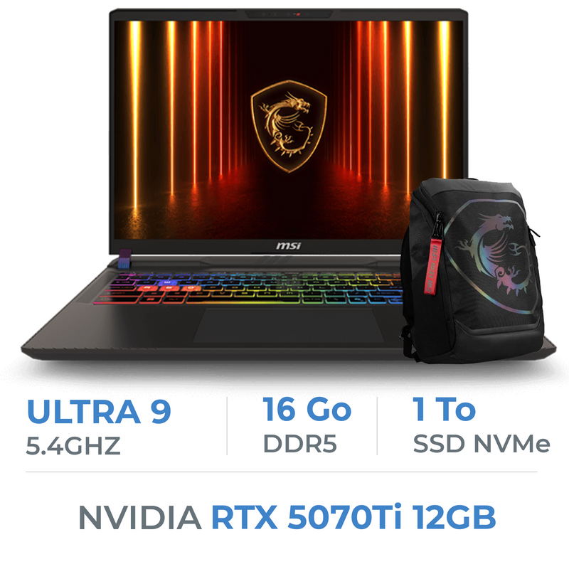 MSI Vector 16 HX AI A2XWIG-418MA Prix Maroc