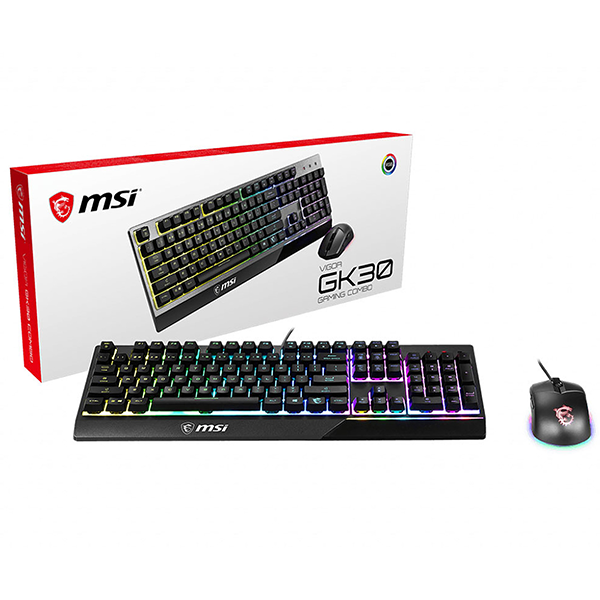MSI Vigor GK30 + Clutch GM11 (Noir) Maroc