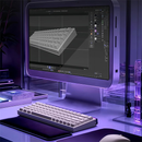 Madlions NANO 68 White Side Print (Magnetic PRO Switch) Casablanca