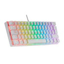 Mars Gaming MK60 White (Brown Switch) Maroc Prix