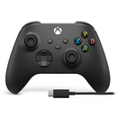 Xbox Manette sans fil Carbon Noir + câble USB-C Prix Maroc