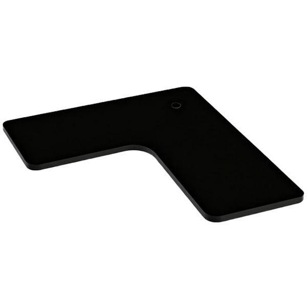 NOVA Corner TableTop Noir 140x60cm Maroc