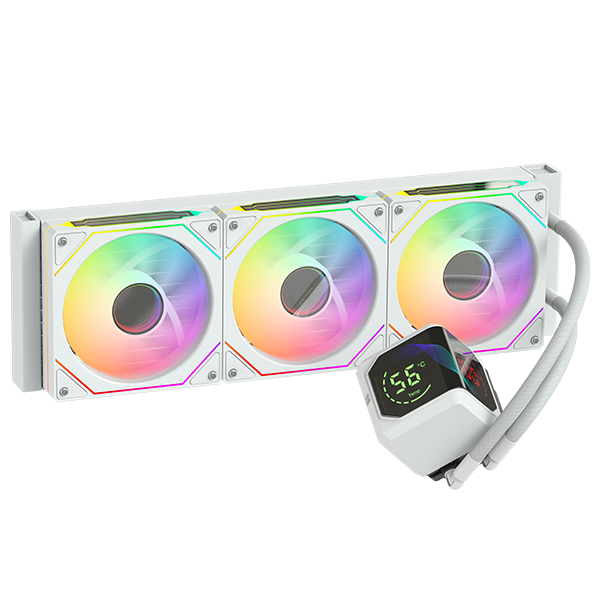 NOVA Hydrocurved HC360 Blanc | Watercooling PC Maroc - Techspace.ma