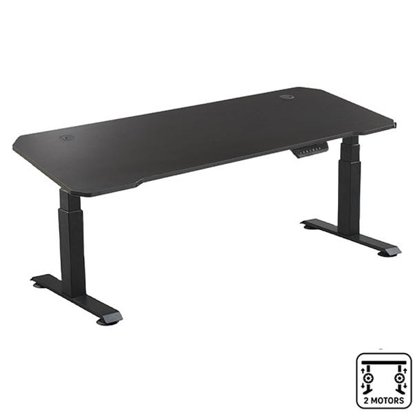 NOVA T002 Shelf + NOVA TableTop Noir 120x60cm Maroc