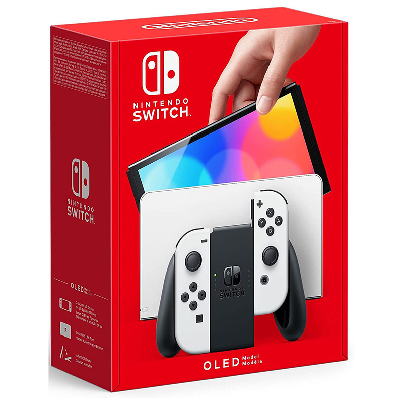Nintendo Switch OLED (blanc) Maroc