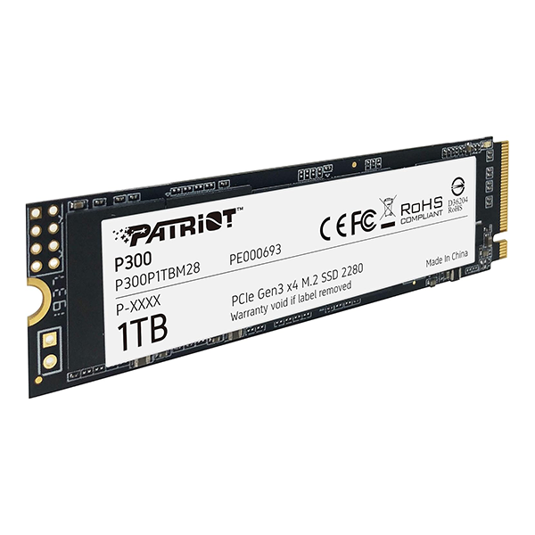 PATRIOT P300 M.2 PCIE NVME 1TB SSD Casablanca