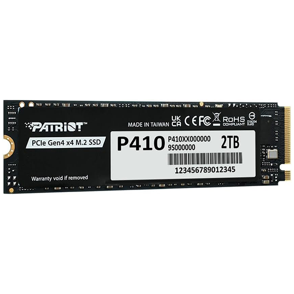 PATRIOT P410 2TB SSD M.2 2280 PCIe Gen 4x4 Casablanca
