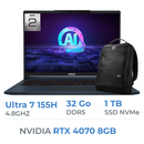 MSI Stealth 16 AI Studio A1VGG-283MA ULTRA 7-155H prix maroc 