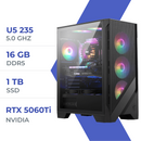 PC Gamer Techspace Ultra 5 235 /1TB SSD/16GB/RTX 5060Ti 8GB