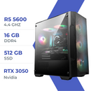 PC Gamer Techspace Ryzen 5 5600/500GB SSD/16GB/RTX 3050 8GB