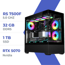 PC Gamer Techspace R7 7500F/1TB SSD/32GB/RTX 5070
