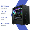 PC Gamer Techspace i5 13500/512GB SSD/16GB/RTX 5050