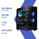 PC Gamer Techspace Ryzen 9 9950X/1TB SSD/32GB/RTX 5070