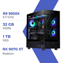 PC Gamer Techspace Ryzen 9 9950X/1TB SSD/32GB/RX 9070 XT