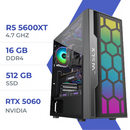 PC Gamer Techspace Ryzen 5 5600XT/512GB SSD/16GB/RTX 5060