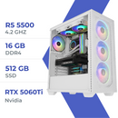 PC Gamer Techspace Ryzen 5 5500/512GB SSD/16GB/RTX 5060 Ti 16GB