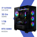 PC Gamer Techspace i7 14700K/1TB SSD/32GB/RTX 5080