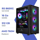PC Gamer Techspace Ryzen 5 8600G/512 GB SSD/16GB/Radeon 760M