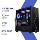 PC Gamer Techspace Ryzen 7 5800X/1 TB SSD/32GB/RTX 5050