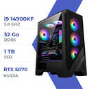 PC Gamer Techspace i9 14900KF/1TB SSD/32GB/RTX 5070